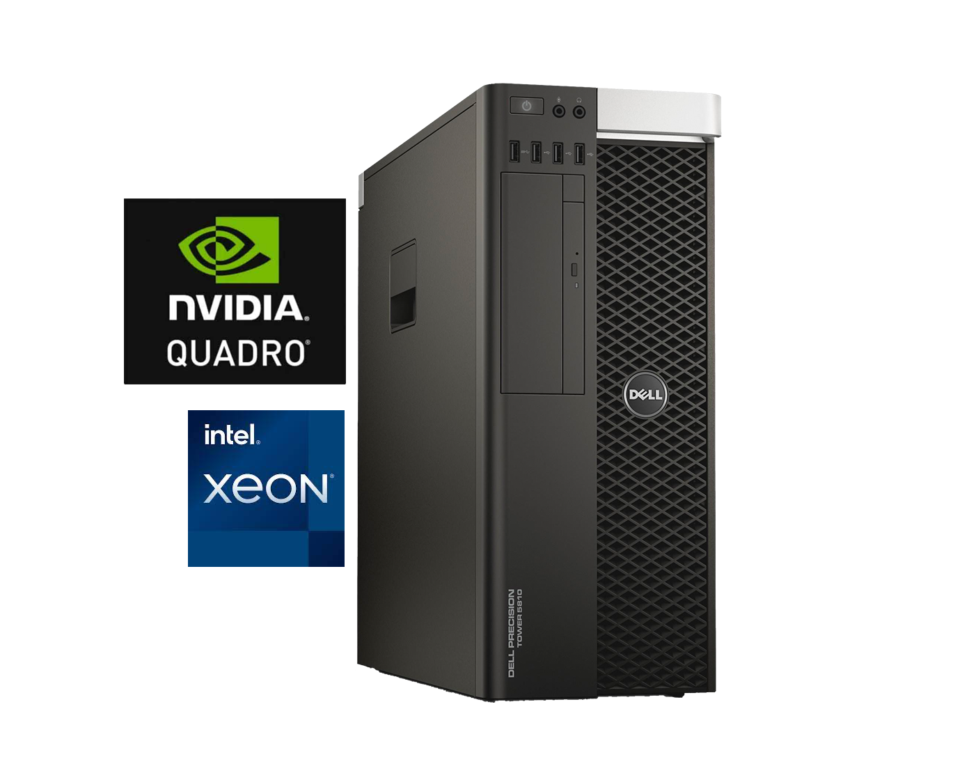 Dell Precision T5810 / Xeon E5 1620V3 3,5ghz / 16Gb / 1tb almacenamiento / Nvidia RTX4000 8Gb / Win 10 Pro ¡Liquidación!